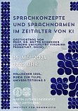 Plakat Schneider Sprachkonzepte
